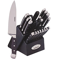 Cuisinart 21 Piece Triple Riveted Forged Cutlery Set Free Cuisinart 21 Piece Triple Riveted Forged Cutlery Set
