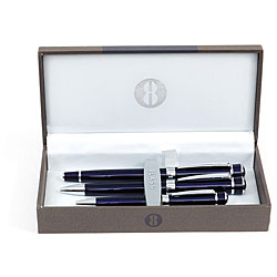 Bill Blass BB0189 3 TGrenadier Blue Pen Set Set of 3 Bed Bath Beyond 3403035