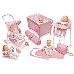 baby doll gear and accessory set