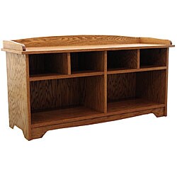 Upper Cubbies Solid Oak Upper Cubby Bench - Bed Bath & Beyond - 3442275