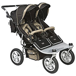 Valco Baby Tri mode Twin Stroller in Stone