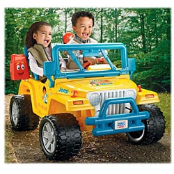fisher price ride on jeep