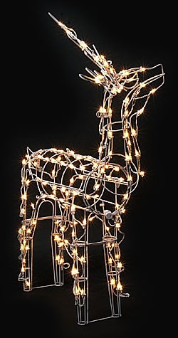 Lighted Moving Reindeer  Overstock  14529