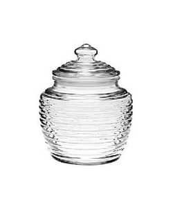 Beehive Marble Cookie Jar Small - Black