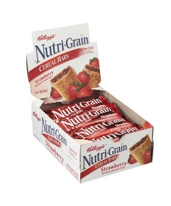 nutri grain bars supplies office breakroom cereal bulk strawberry fat pack low refreshments snacks