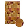 Artist's Loom Hand-knotted Contemporary Geometric Rug (7'9 Round) - 7'9