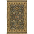 Hand-knotted Sangli Collection Wool Area Rug (9' x 12')