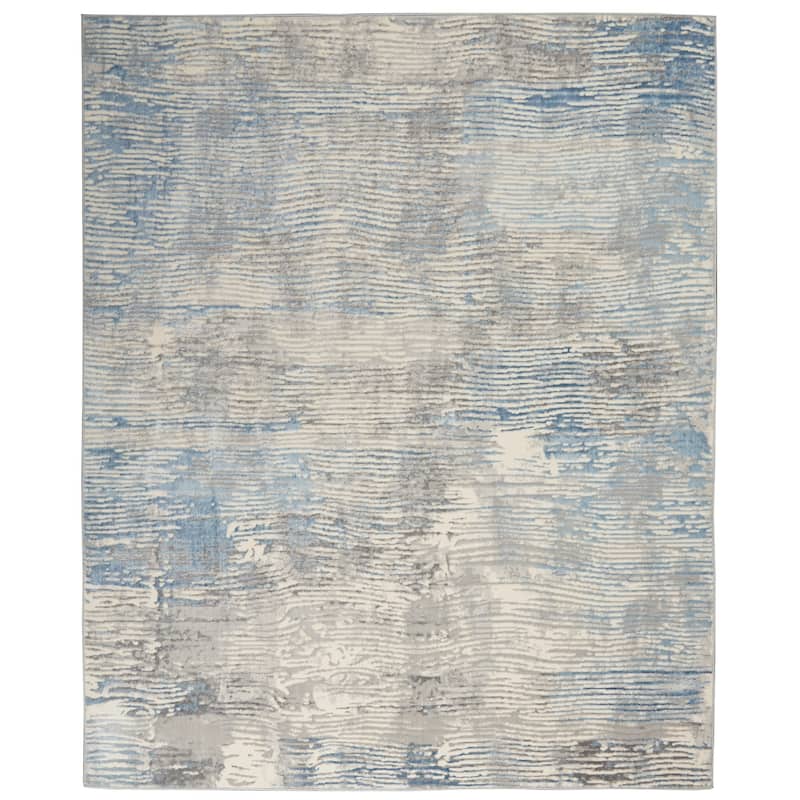 Nourison Solace Vintage Distressed Abstract Area Rug