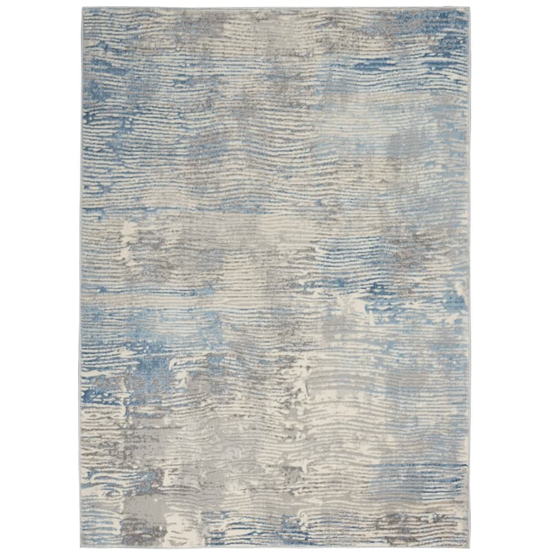 Nourison Solace Vintage Distressed Abstract Area Rug