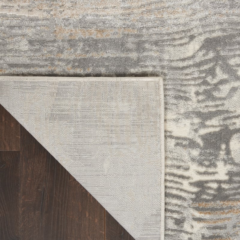Nourison Solace Vintage Distressed Abstract Area Rug