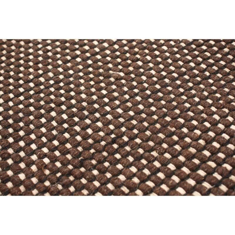 ECARPETGALLERY Hand Loomed Bungalow Wool Dhurrie