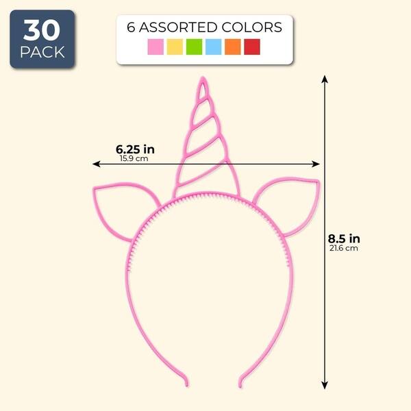 Shop Kids Unicorn Headband Party Favors 30pc For Birthdays Parties