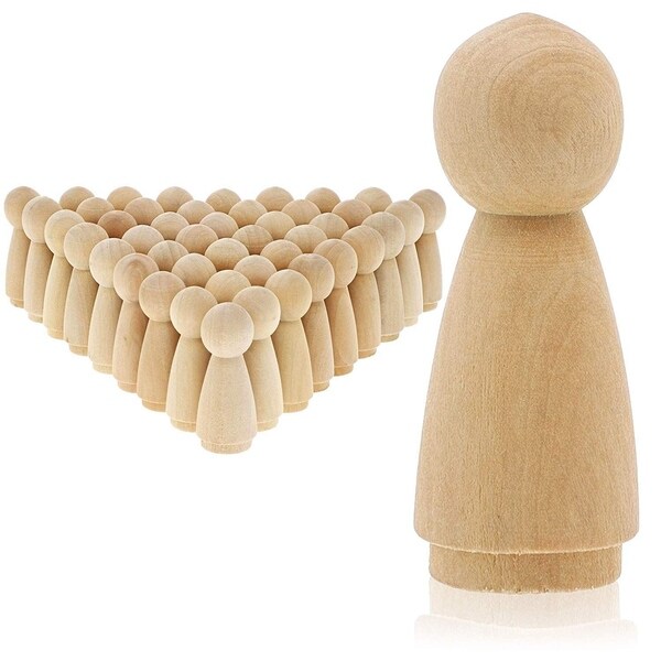 unfinished wood doll bodies