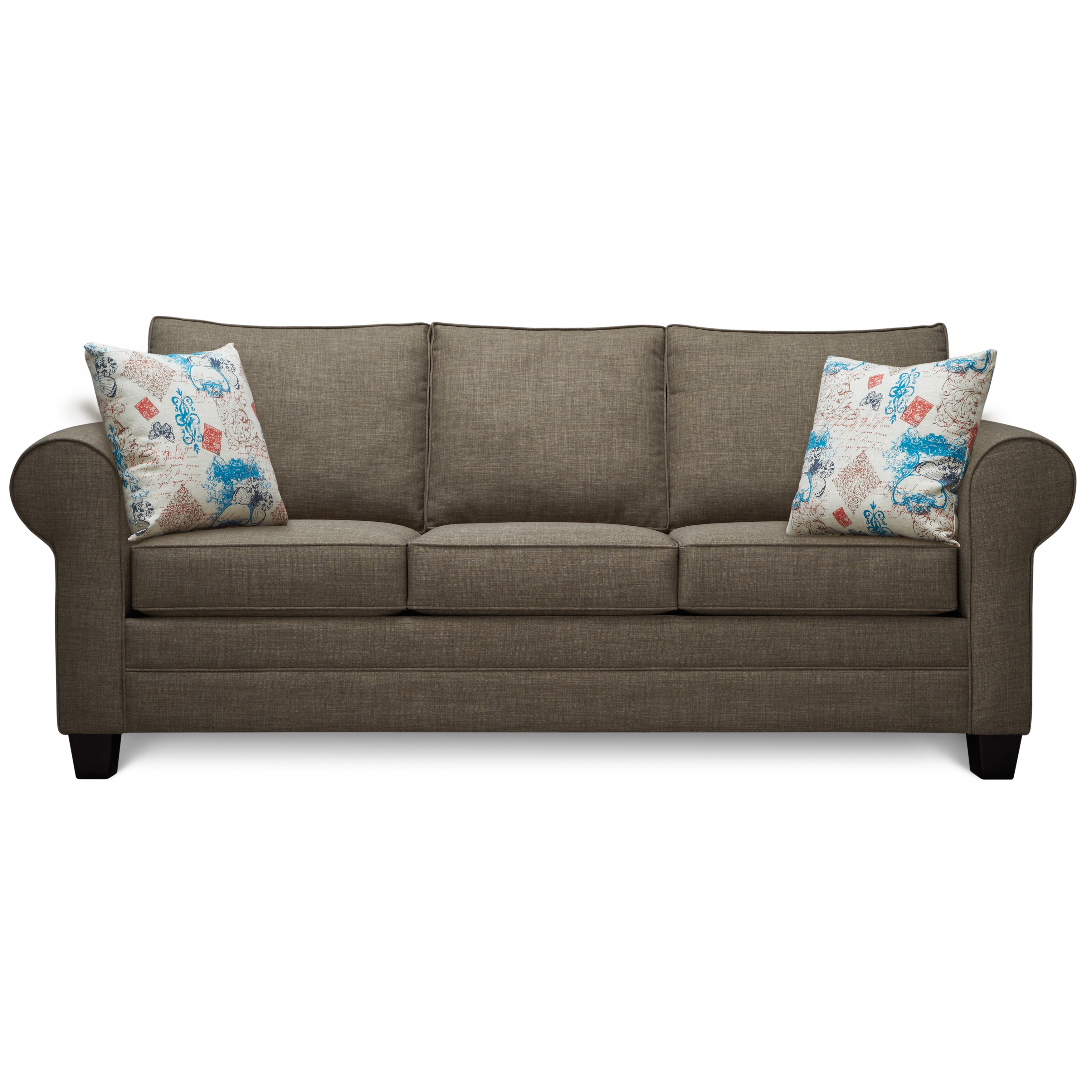 Art Van Saxon Stone Sofa With Accent Pillows Free Shipping Art Van Saxon Stone Sofa With Accent Pillows