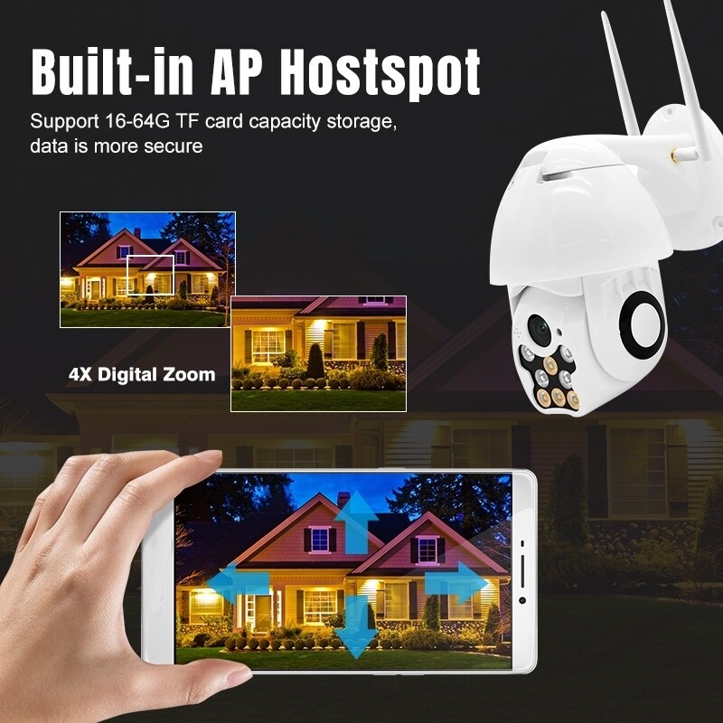 full color night vision security camera