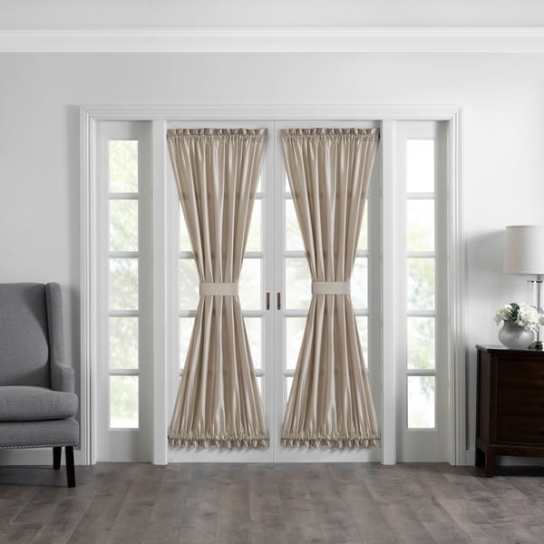 Gracewood Hollow Ford Faux Silk French Door Window Panel. Opens flyout.