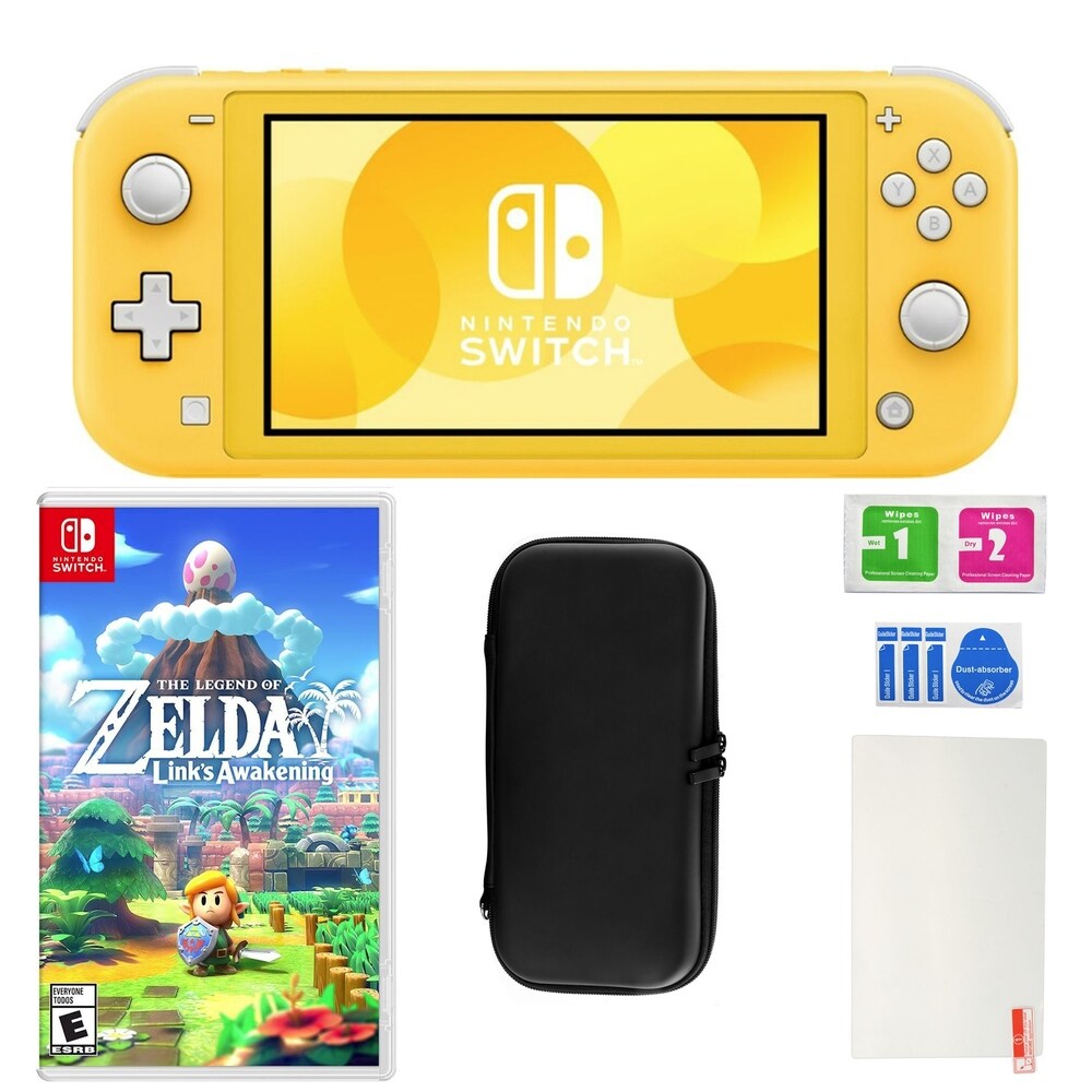Must Have Nintendo Switch Lite In Yellow With Link S Awakening And Accessories Yellow N A From Nintendo Fandom Shop - how to download roblox on nintendo switch lite