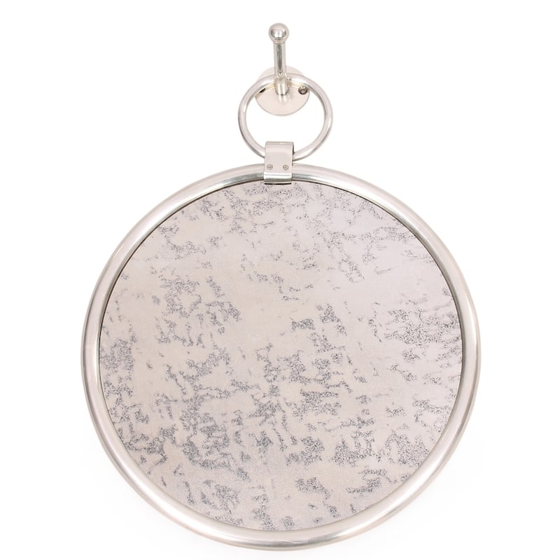 Elegant Round Double Sided Silver Wall Mirror BONDI