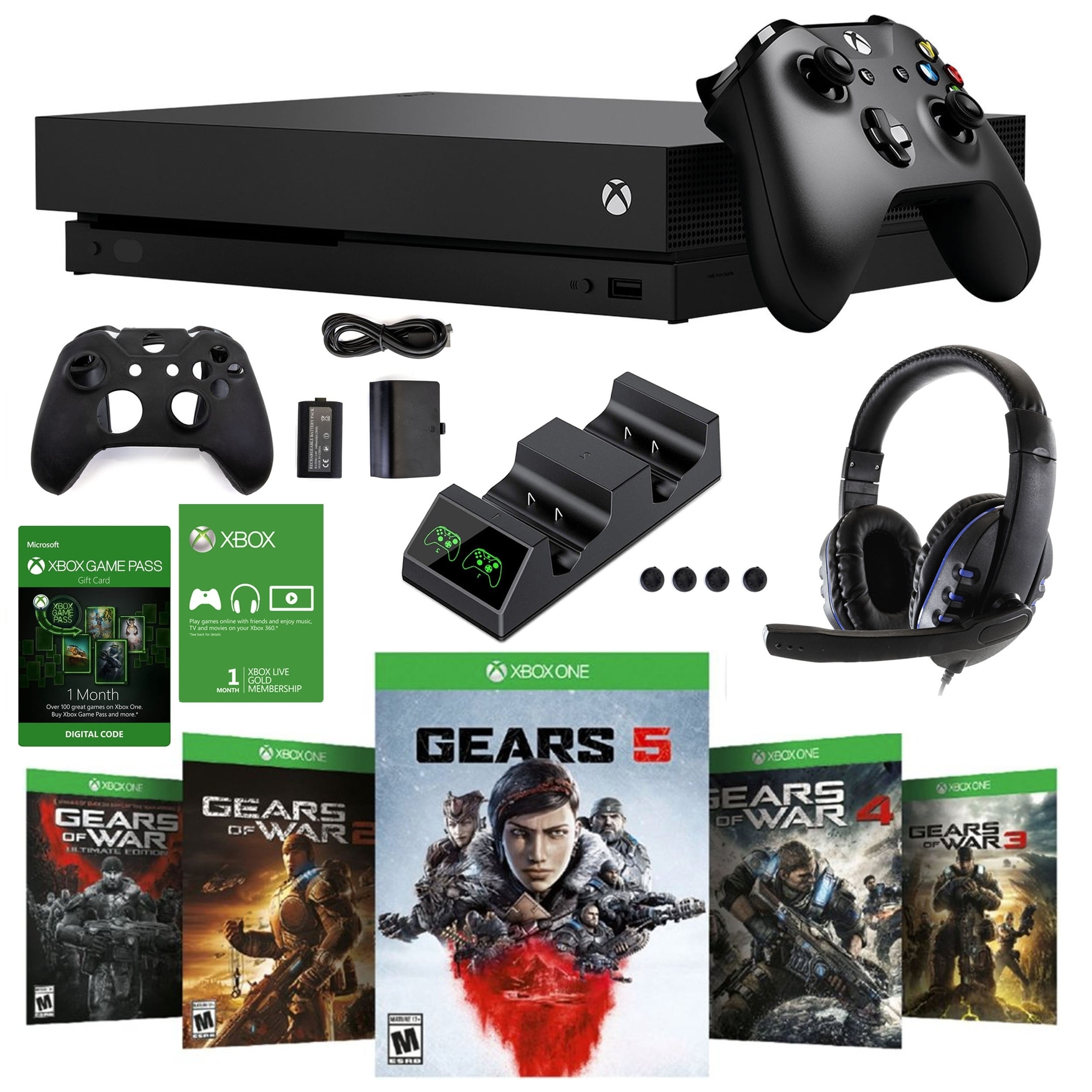 xbox one s with gears 5