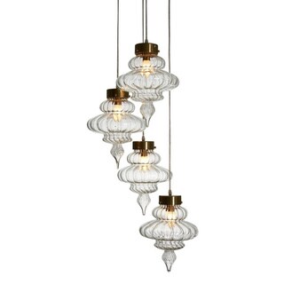 4-pendant Hanging Glass Lamp - Bed Bath & Beyond - 30025861