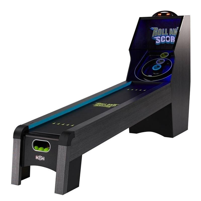 Hall of Games 108" Roll and Score Game with LED Lights and Electronic Scorer