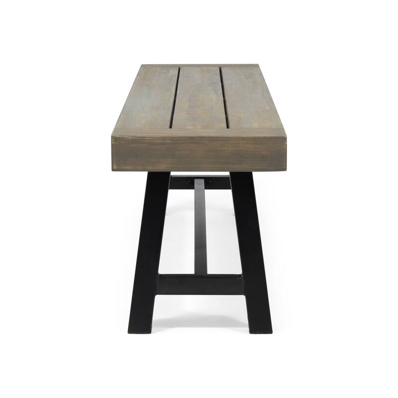 Carlisle Outdoor Acacia Wood Picnic Dining Set by Christopher Knight Home