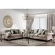 preview thumbnail 1 of 6, Furniture of America Audy Dark Taupe 2-piece Living Room Set