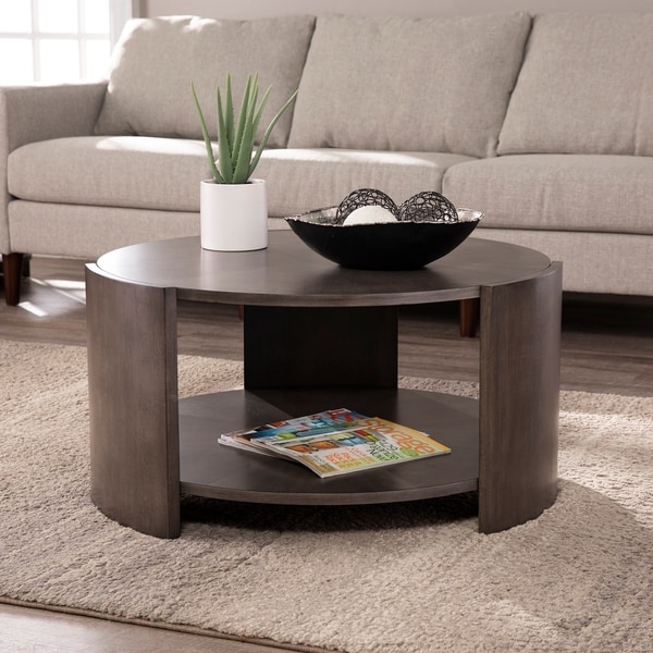 Strick & Bolton Alondra Round Contemporary Cocktail Table