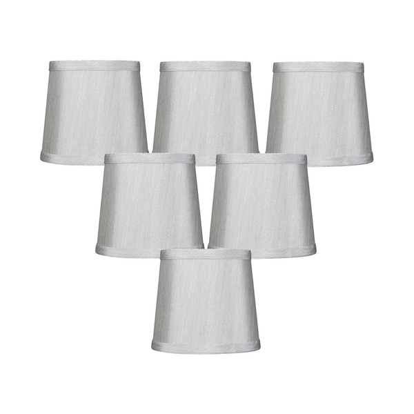 grey chandelier lamp shade