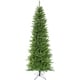 Christmas Time 6.5-ft Prelit Winter Wonderland Slim Green Christmas 