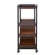 preview thumbnail 6 of 7, SEI Furniture Tianna Rolling Bar Cart with Wine Rack