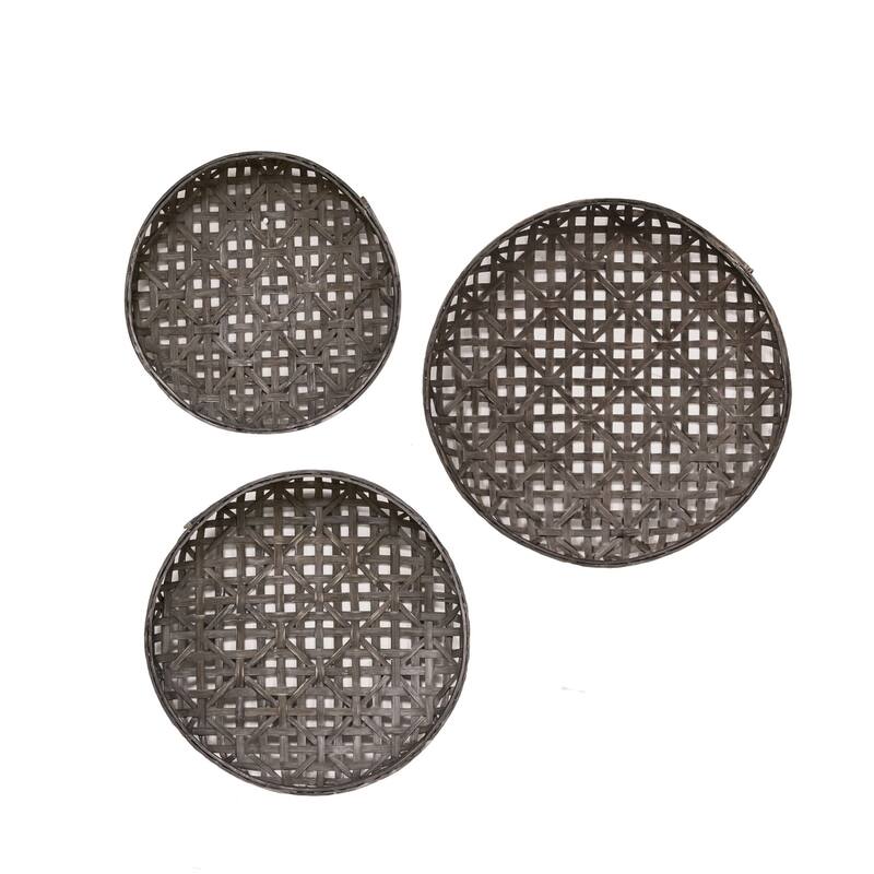 3/Set Woven Tobacco Style Baskets