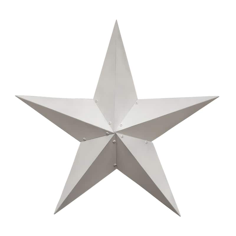 Farmhouse White Barn Star 36"