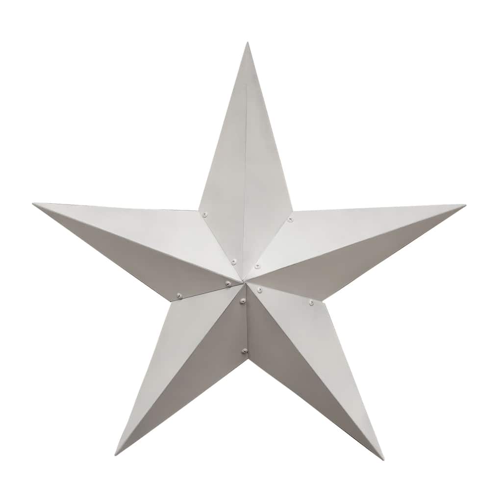 Farmhouse White Barn Star 36"