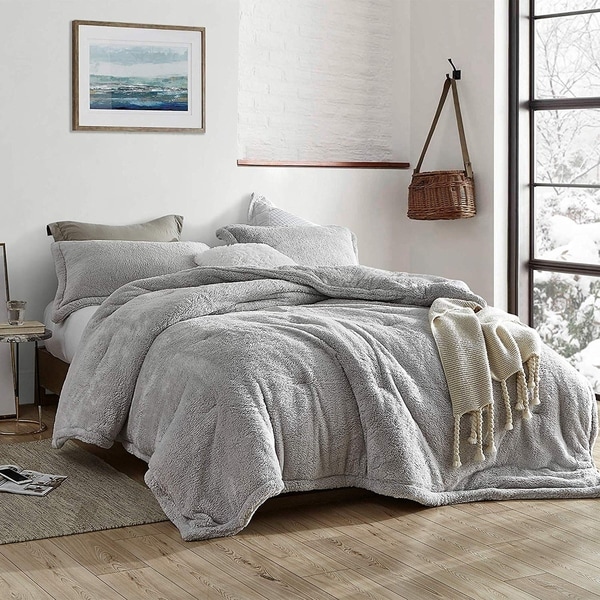 Coma Inducer Oversized Comforter - The Original Plush - Silver Stone ...