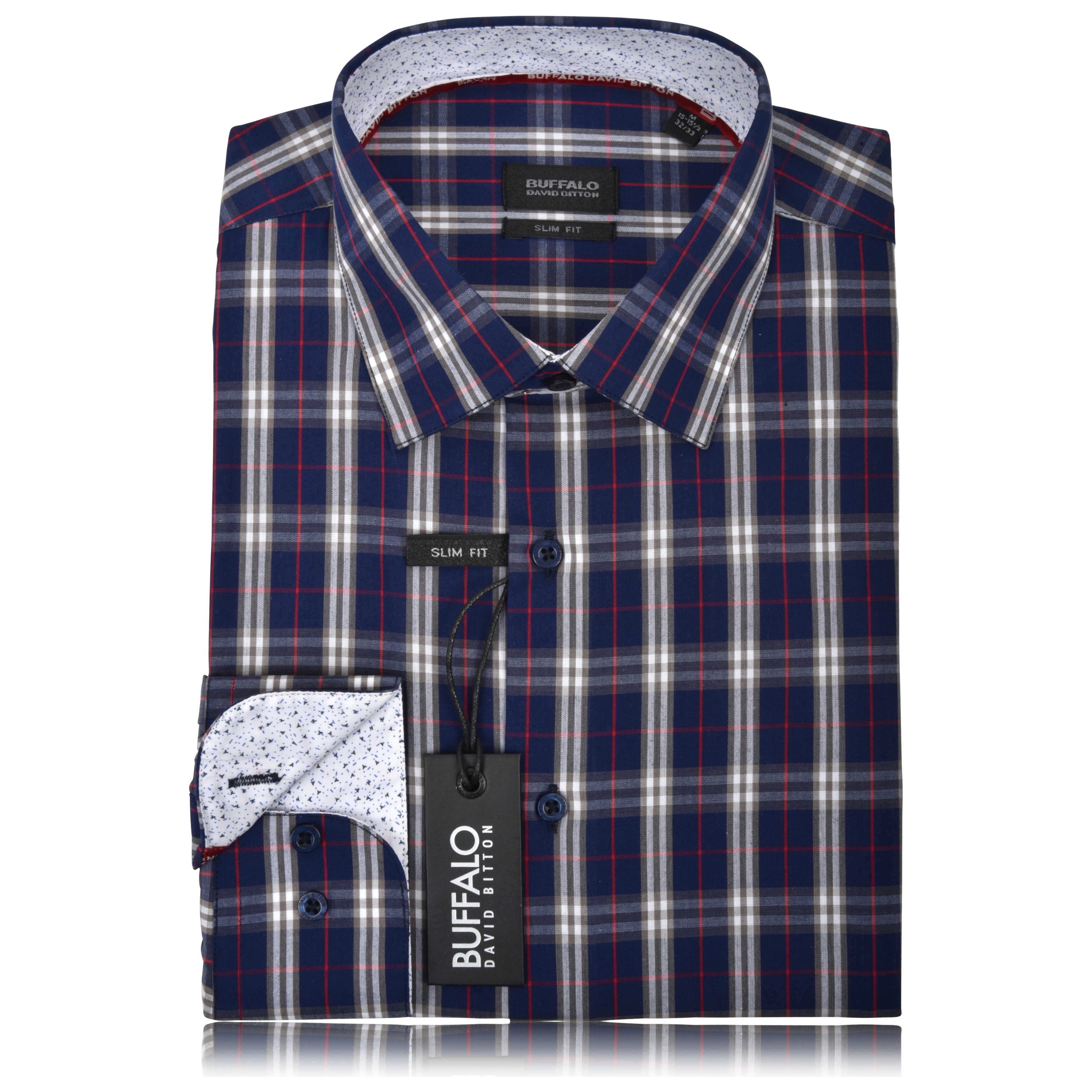 buffalo slim fit shirts