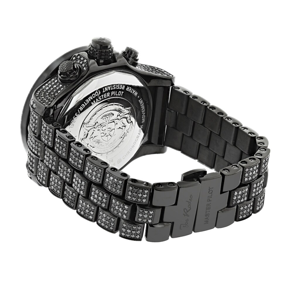 joe rodeo black diamond watch