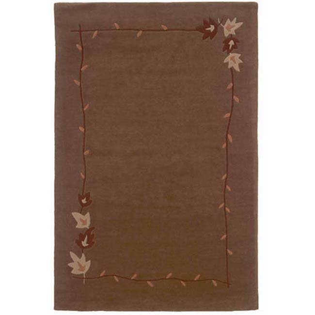 Hand-tufted Autumn Wool Rug (5' x 8') - 5' x 8'