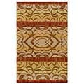 Hand-tufted Yoga Wool Rug - 5' x 8'