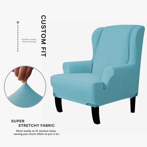 easy fit wingback chair covers