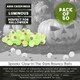 preview thumbnail 3 of 5, Juvale 50-Pack Bouncy Balls Halloween Party Supplies - Scary Eyeballs Glowing