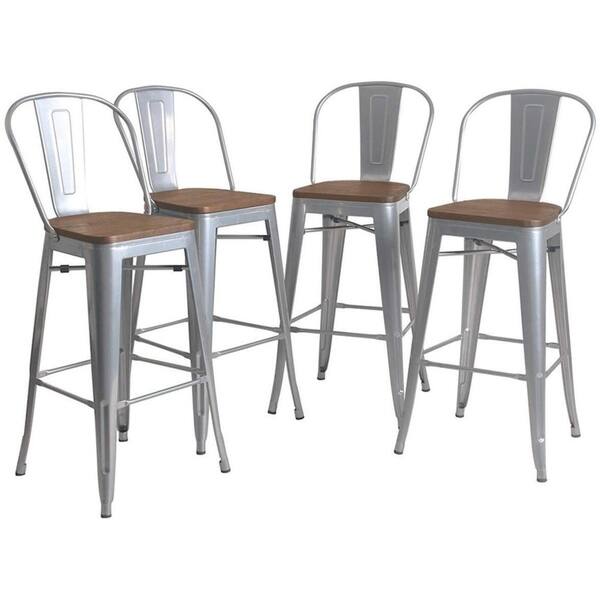 Featured image of post Metal Bar Stools With Wood Seat - Add to wish list add to compare.
