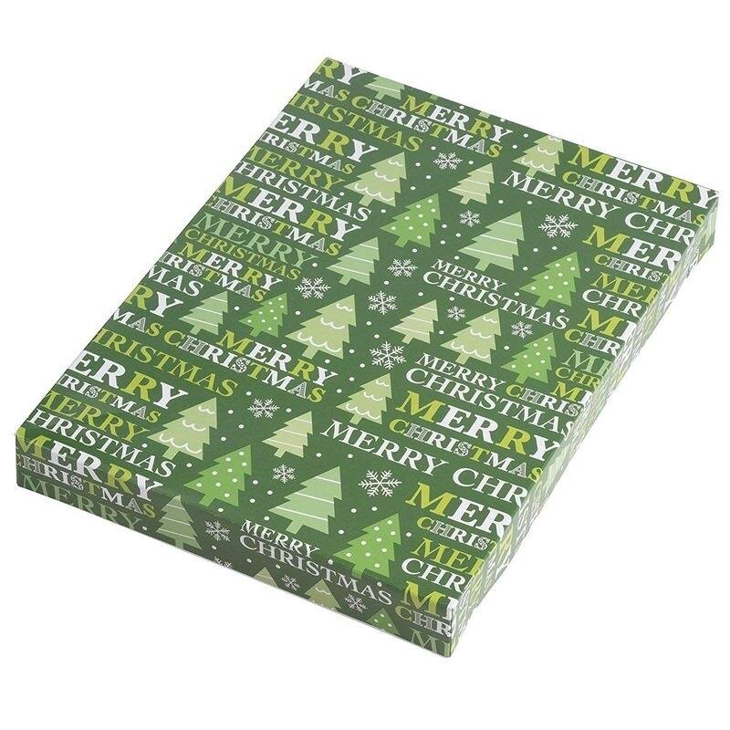 Blue Panda 48 Pack Christmas Gift Boxes with Lids, Empty Present Box Holiday Party Décor