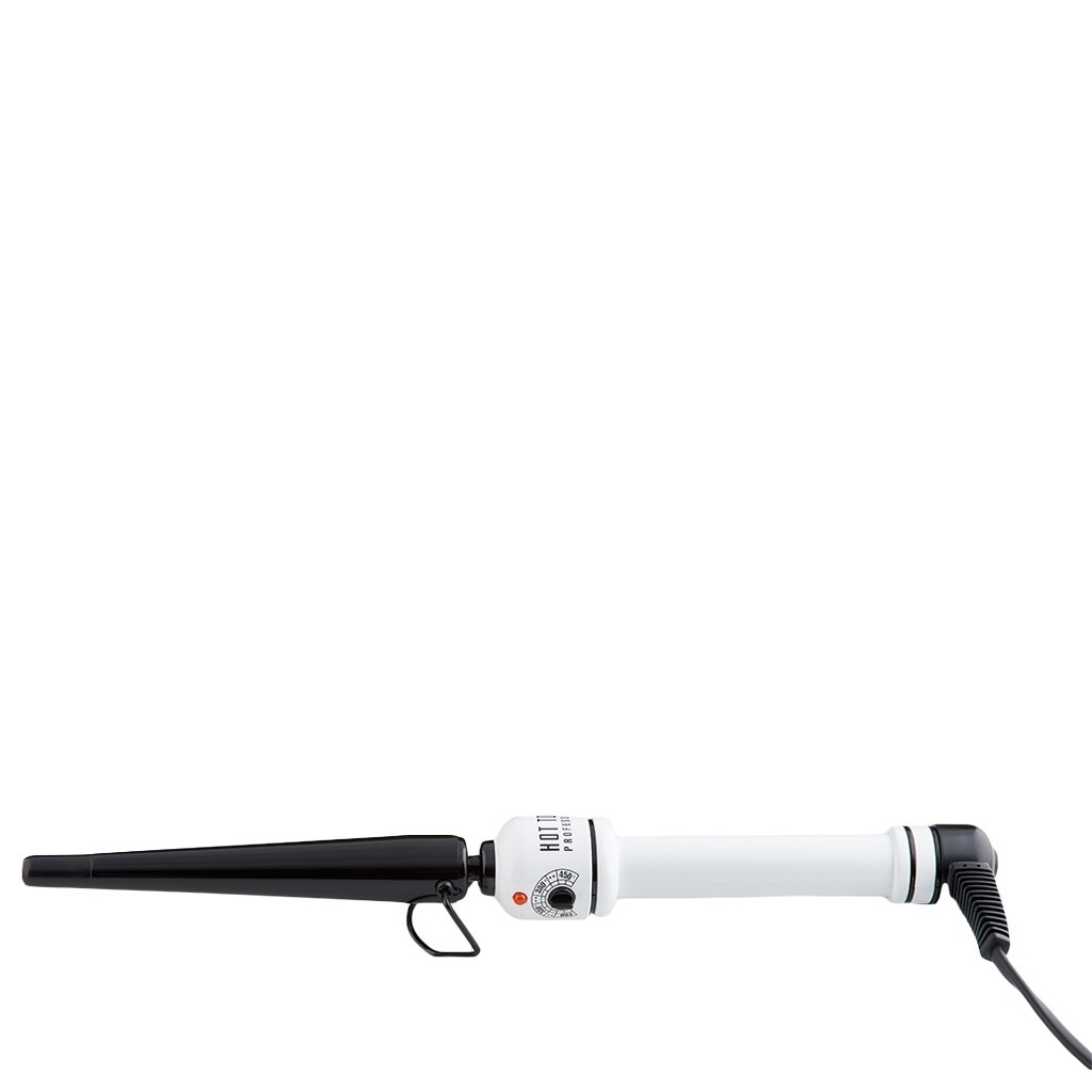 hot tools nano ceramic tapered curling iron