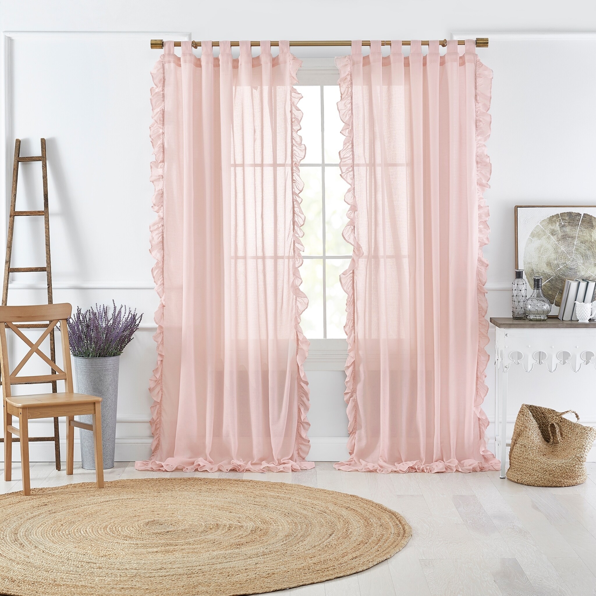 sheer window curtains