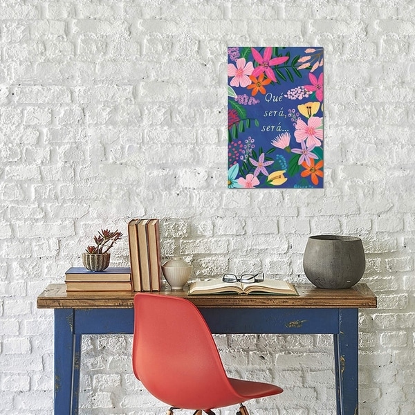 iCanvas "Que Sera" by Mia Charro Gallery-Wrapped Canvas Print