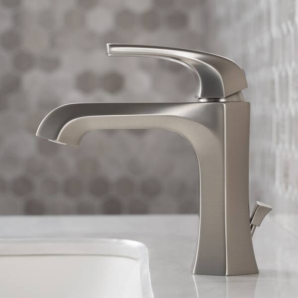 Shop Kraus Kbf 1211 Esta Single Handle Basin Bathroom Faucet Lift