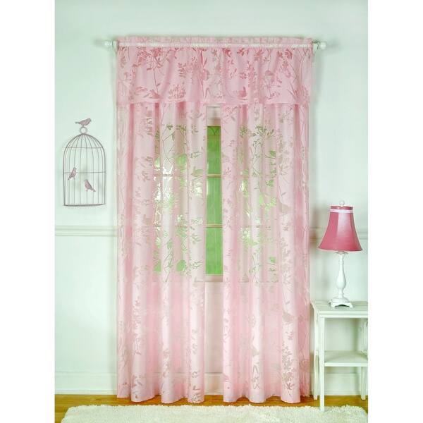 slide 1 of 1, ROBIN'S NEST 16"x54" Window Valance