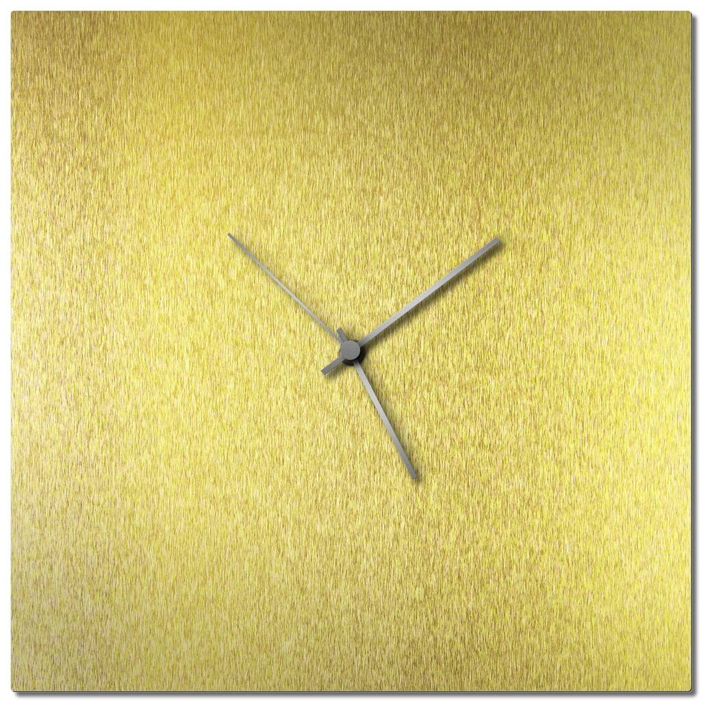 Adam Schwoeppe 'Goldsmith Square Clock' Midcentury Modern Wall Clock