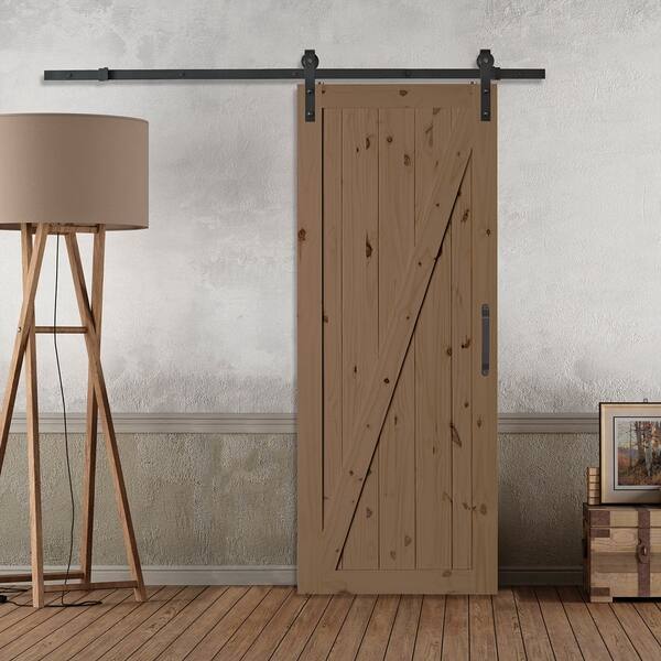 Barn Rail System Black Steel 98 3/8'' - Bed Bath & Beyond - 30068538